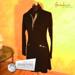 Cocktailkleid Collier