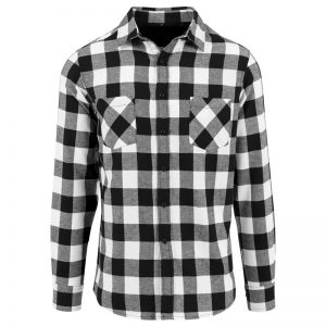 Men Checked Flanell Hemd