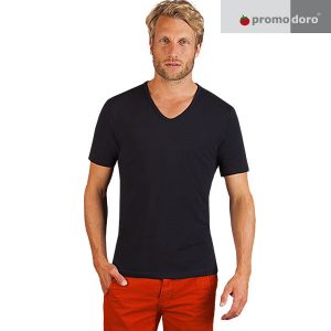 Men Slim Fit V-Neck T-Shirt