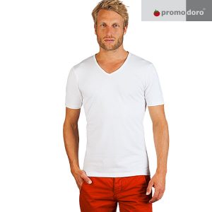 Men Slim Fit V-Neck T-Shirt